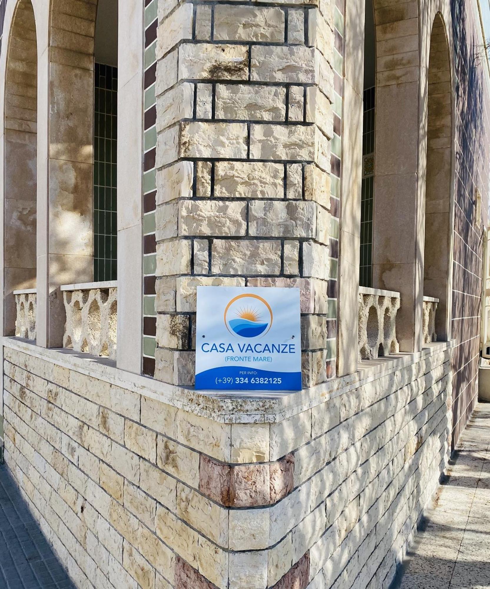 فيلا Casa Fronte Mare مارينا دي مانكافيسا المظهر الخارجي الصورة